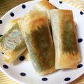 あきママ♫'s cooksnap of when they made 大好き❤ツナマヨチーズとシソ春巻き.