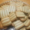 ハチワレねこ's cooksnap of when they made しましまカフェラテクッキー.
