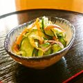 まりみぃ's cooksnap of when they made きゅうりとみょうがの浅漬け*生姜がピリリ.