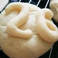 けぃちゃむ's cooksnap of when they made 大福みたいな薄皮あんぱん❤鏡餅パン♥*:.