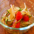 グリーンルバーブ's cooksnap of when they made ✤紫玉ねぎとハムの和風マリネ✤.