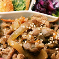 mimi☆ko's cooksnap of when they made カリッと豚コマと玉ねぎ人参の焼肉炒め.