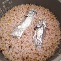 ここあんのん's cooksnap of when they made ほくほくサツマイモ炊飯器バージョン☆.