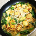 きゅぶっ子's cooksnap of when they made 小松菜と厚揚げの卵とじ.