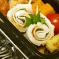 モーリーママ's cooksnap of when they made お弁当に♡ちくわくるくる⑤ハム＆大葉.