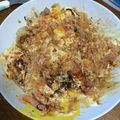 ～あいぼん～'s cooksnap of when they made 餅☆もちお好み焼き.