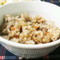 はらぺこぶーさん's cooksnap of when they made 簡単。鶏とごぼうの炊き込みご飯.