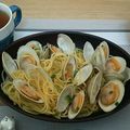 チャペ子's cooksnap of when they made 簡単、ホンビノス貝(大アサリ)のボンゴレ.