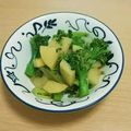 ピーナッツ子♪'s cooksnap of when they made じゃが芋とブロッコリーのアンチョビ炒め.