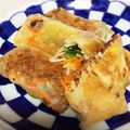 ツナ＆リー's cooksnap of when they made 超簡単！とろ〜りチーズのビビンバ春巻き！.
