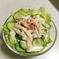 （みーみ✳︎∂∪∂）'s cooksnap of when they made 単身パパの簡単！かにキュウリサラダ.