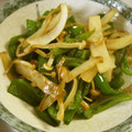由芽15's cooksnap of when they made えのきとピーマンのバター炒め☆.
