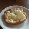 サーフブレイド's cooksnap of when they made カルピスソフトのチーズトースト.