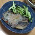 ともぱんたから's cooksnap of when they made 鯵の南蛮漬け.