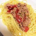 アプリコット♡'s cooksnap of when they made ズボラ＊ツナとトマト冷製パスタ.