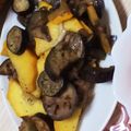 けーこころん's cooksnap of when they made なすとズッキーニの炒め物.