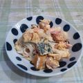 オレンジリング's cooksnap of when they made かぼちゃのマスタードサラダ.