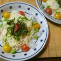 しのばぁたん's cooksnap of when they made さっぱりあっさり梅そうめん.