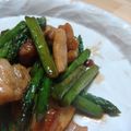 ミルチャンママ's cooksnap of when they made 鶏肉とアスパラガスの甘辛炒め.
