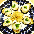 YUZVIO's cooksnap of when they made 焼き茄子の梅肉とろろ乗せ.