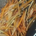 ルイユイ♡mom's cooksnap of when they made 簡単美味しいきんぴらごぼう♡.