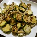 ruoka54's cooksnap of when they made ズッキーニとエリンギのマヨネーズソテー.