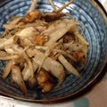 yummy?'s cooksnap of when they made ゴボウと胡桃๑レモンバター炒め✿.