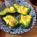 ムックパッド's cooksnap of when they made 簡単 卵のピーマンカップ♪.