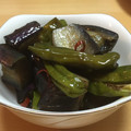 ☆うなずきん☆'s cooksnap of when they made 茄子としし唐の炒め煮(o^−^o).