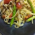 SPI2's cooksnap of when they made ♪茄子とトマトのパスタ♡♪.