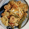 KENERISA's cooksnap of when they made きぬさやとちくわのたまごとじ.