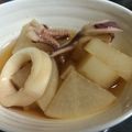 クックGHTWSZ☆'s cooksnap of when they made 大根とイカの煮物.