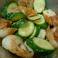 yuzu0724's cooksnap of when they made 簡単副菜♪きゅうりと竹輪のごま和え.