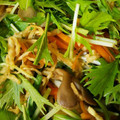 oshamasan's cooksnap of when they made 切干大根ときのこのさっぱりサラダ.