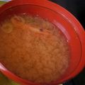 ☆歩未☆'s cooksnap of when they made ♡海老の頭のお味噌汁♡.