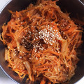 ♡SENA's cooksnap of when they made 簡単♡大根と人参のきんぴら.
