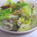 みかまさりんれい's cooksnap of when they made あさりとキャベツのあっさり蒸し.