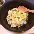 Mimi3mie33's cooksnap of when they made たまご一つでふわとろ天津飯.