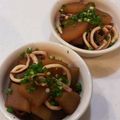 さとやんです's cooksnap of when they made ホッとする☆イカと大根の煮物.