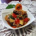☆むさし☆'s cooksnap of when they made カラフル夏野菜と厚揚げのマーボー.