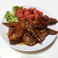 りなちん22's cooksnap of when they made 鶏手羽先のちょっとピリ辛簡単照り焼き.