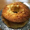 ふうせんちゃん's cooksnap of when they made ヨーグルトと桃のシフォンケーキ.