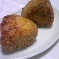 グリッソム's cooksnap of when they made 誰にも内緒の焼きおにぎり.