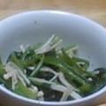 単！！'s cooksnap of when they made ほうれん草とエノキのおひたし.