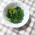 アタックひめちゃん's cooksnap of when they made 箸休めに…つるむらきのお浸し♪.