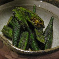 チロルっち's cooksnap of when they made おくらのごまごま和え.