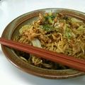 しじみごはん's cooksnap of when they made 残った餃子の具de焼きそば♪.
