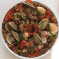 グランドスラム's cooksnap of when they made はまぐりｄｅパエリア♪.