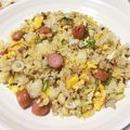 Bom's cooksnap of when they made ササッとチャーハン！.