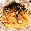 ｶｯｼｨｰ's cooksnap of when they made 大好物＊たらこクリームパスタ.